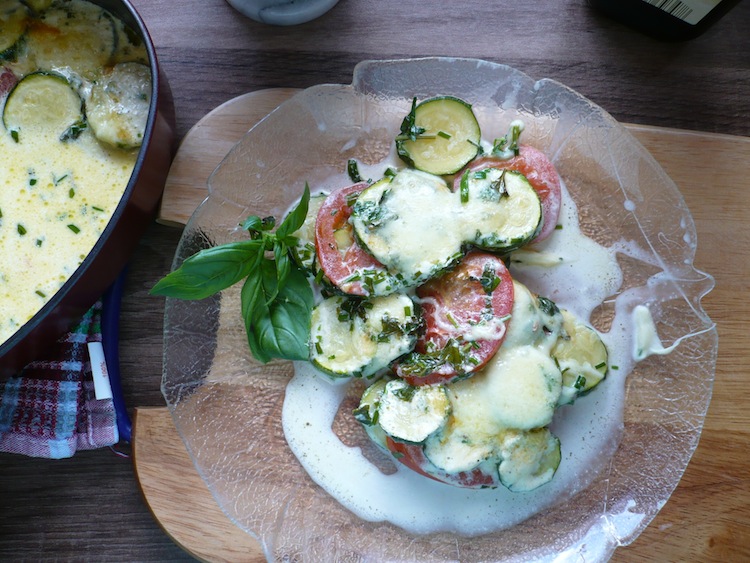 Zucchini-Tomaten-Gratin - Meinestube