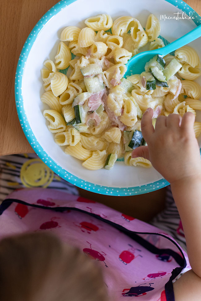 Kinder Carbonara Mit Nudeln Leckeres Rezept Fur Baby Und Kleinkind Meinestube