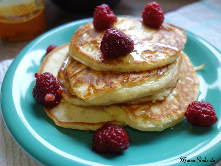 Pancakes mit Buttermilch - Meine Stube