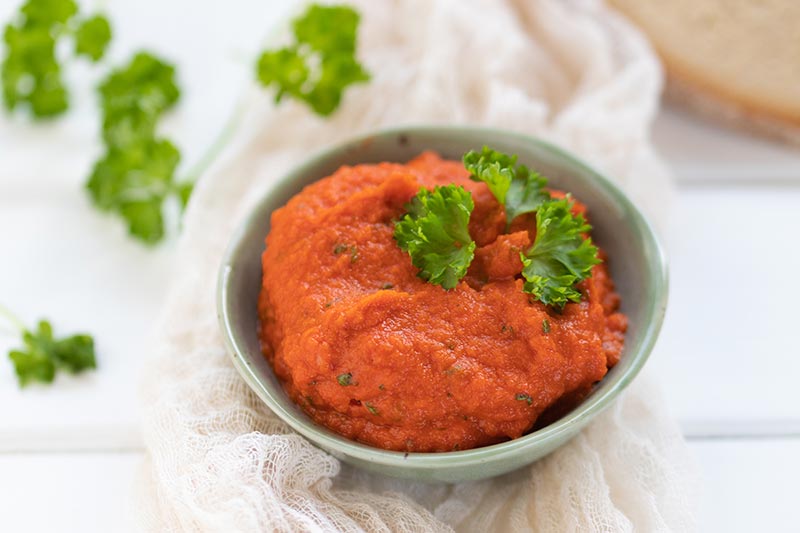 Möhrenbutter Brotaufstrich selber machen, lecker auch als Pasta-Sauce