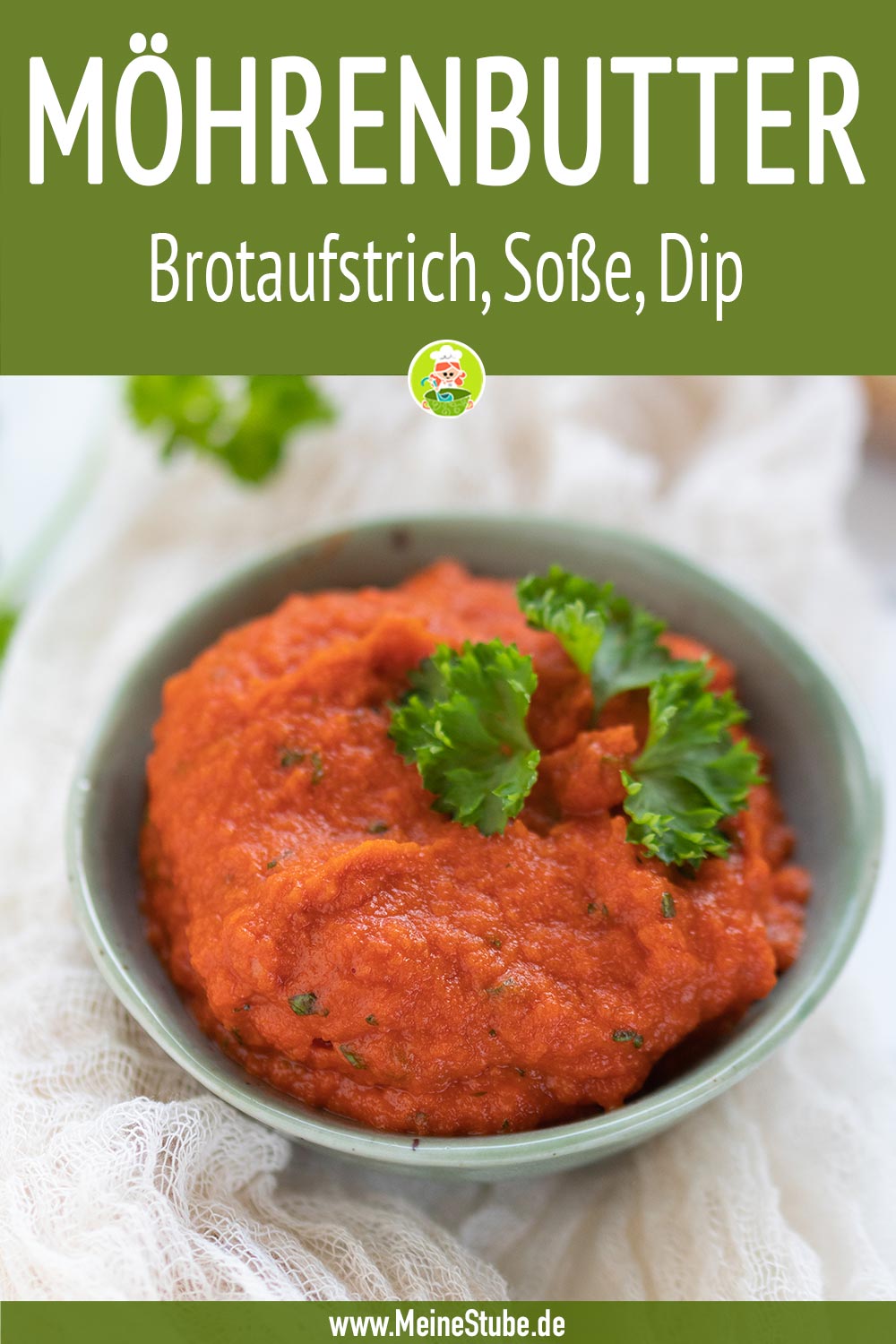 Möhrenbutter Brotaufstrich selber machen, lecker auch als Pasta-Sauce