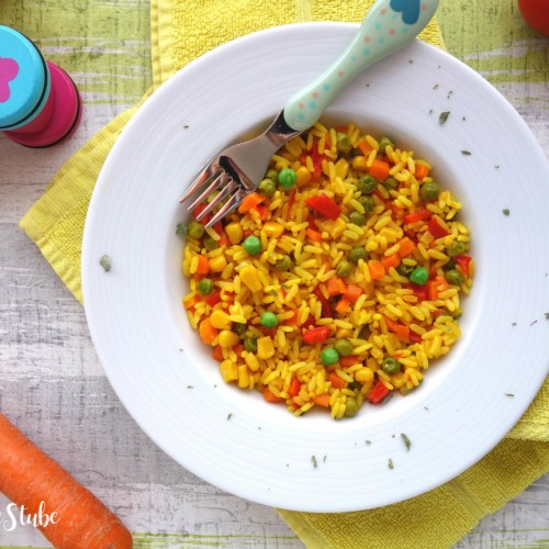 Rezept von meinestube für vegetarisches Kinder Paella