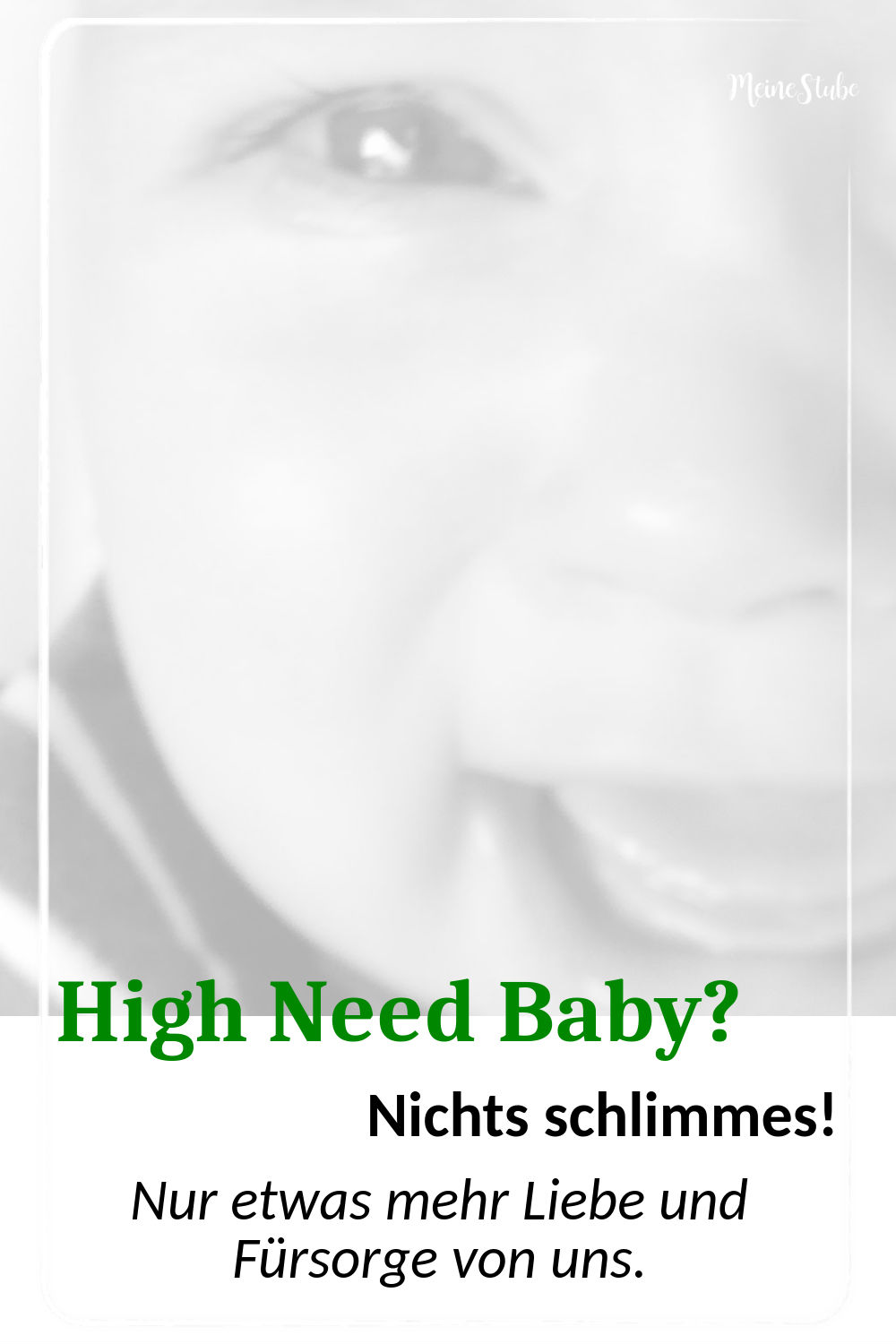 high need baby nichts schlimmes