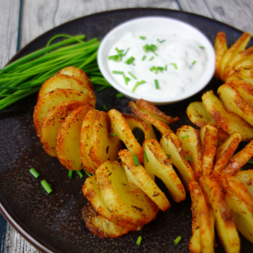 Leckere Kartoffelspiralen aus dem Backofen meinestube