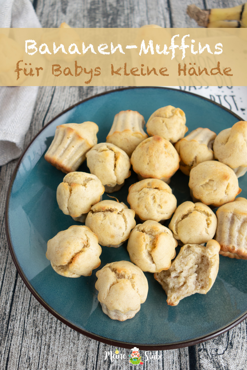 Mini Bananen-Muffins für Babys kleine Hände - MeineStube