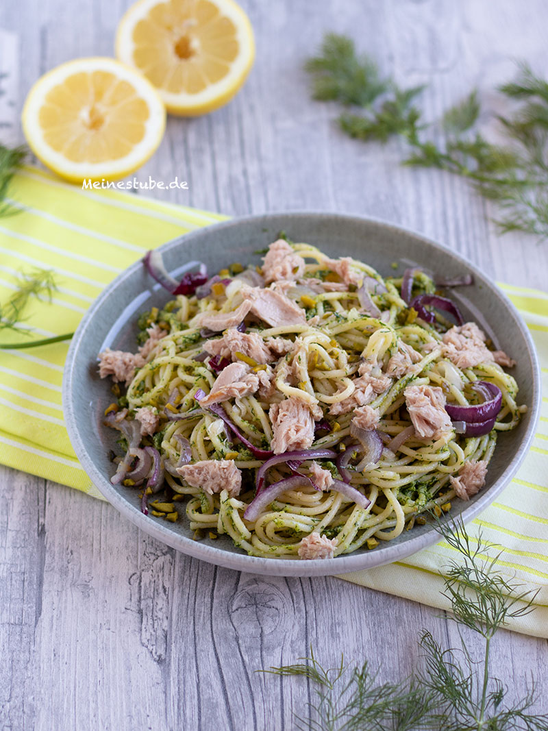 Rezept Nudeln mit Thunfisch, meinestube