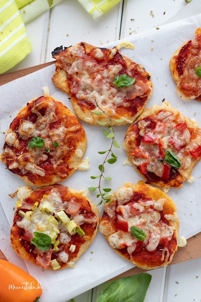 Gesunde Baby- und Kinderpizza mit Quark-Ölteig - Meinestube