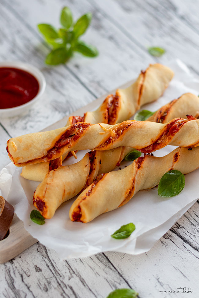 Pizzastangen Kinderrezept, meinestube