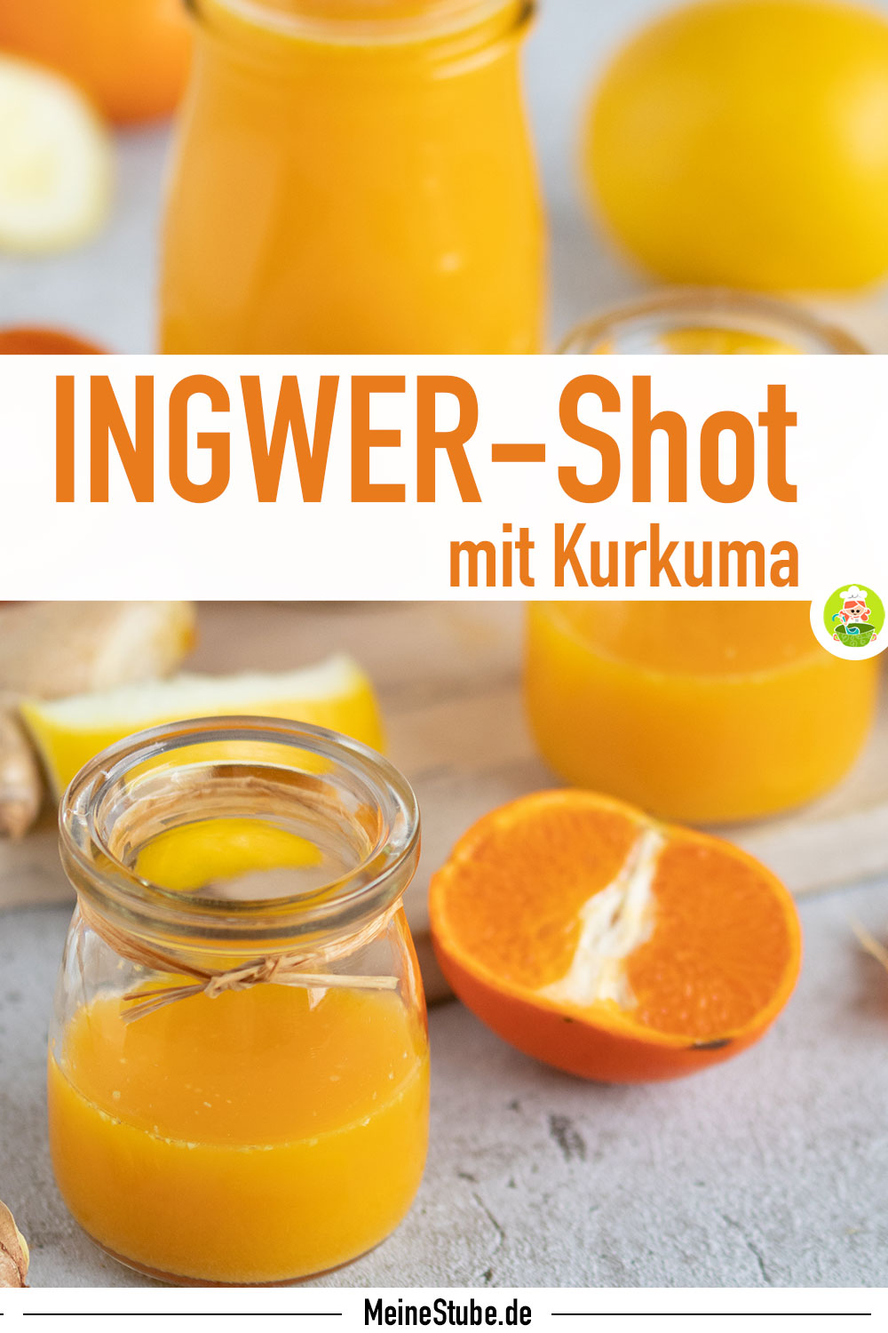 Ingwer-Shot mit Kurkuma: So stärkst du dein Immunsystem - Meinestube