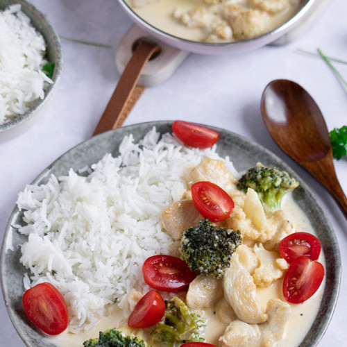 Hähnchenpfanne zum Mittagessen von meinestube