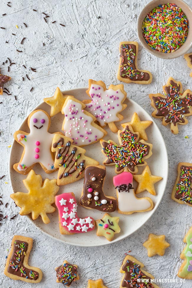 Leckere Butterplätzchen backen