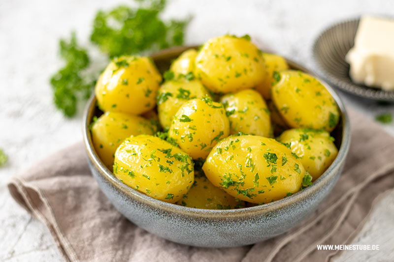 Petersilienkartoffeln als Beilage, Meinestube