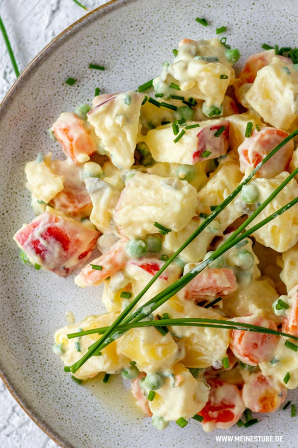 Kartoffelsalat mit Joghurt nach Jamie Oliver - Meinestube