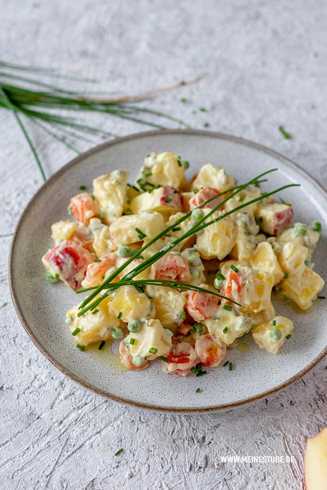 Kartoffelsalat mit Joghurt nach Jamie Oliver - Meinestube