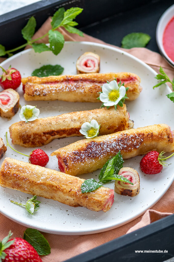 Gefüllte French Toasts Rolls, meinestube