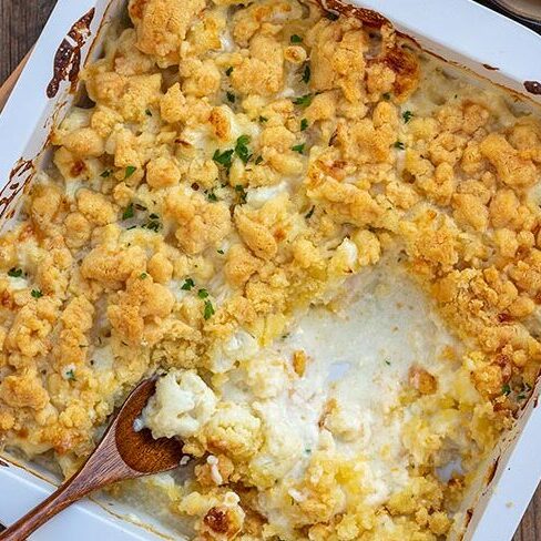 Blumenkohl mit Käse, meinestube